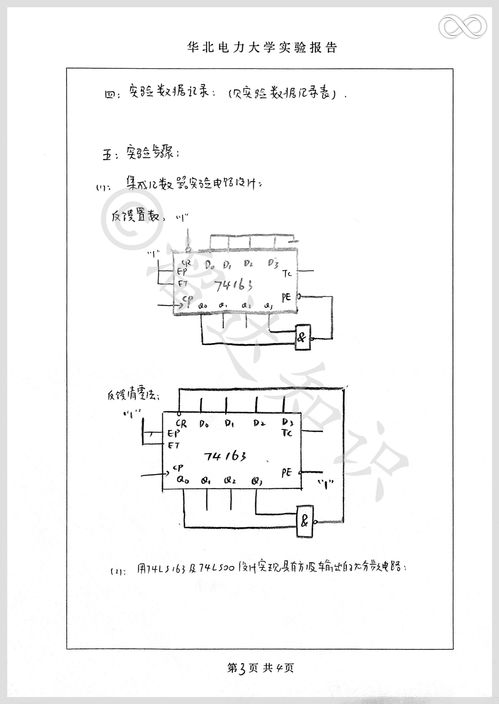 數(shù)字電子技術基礎實驗報告